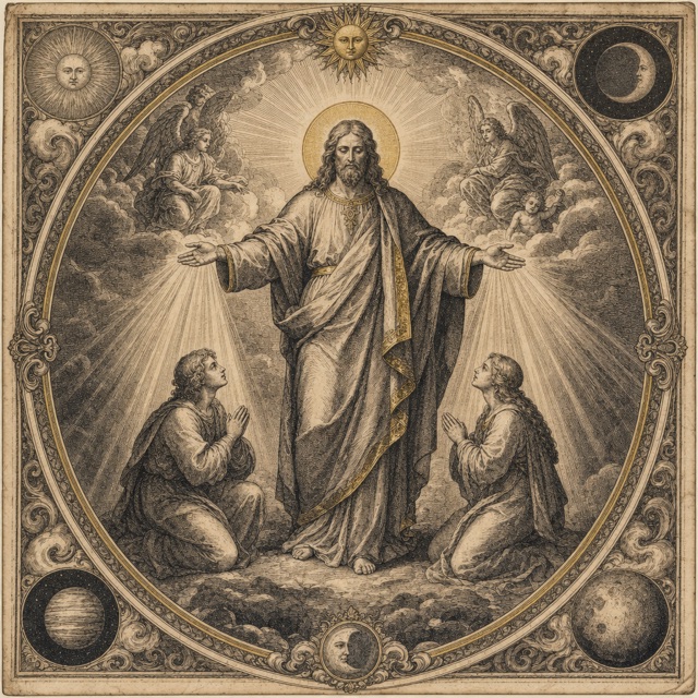 Carta síntese de O Hierofante e Os Enamorados (número 33)